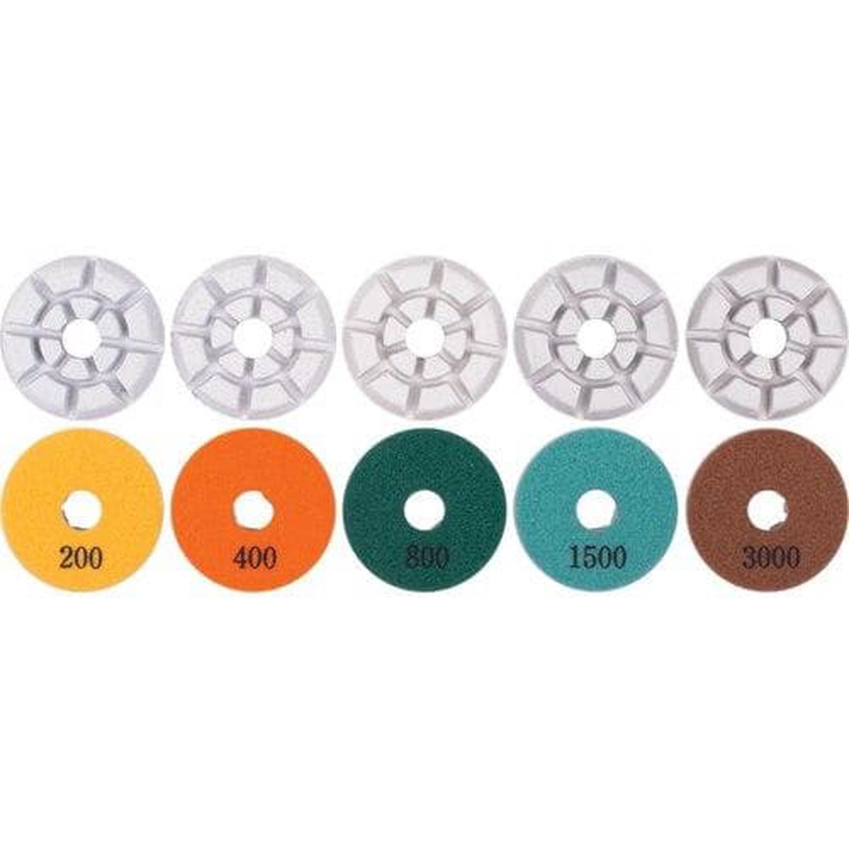 Dry White Resin Pads