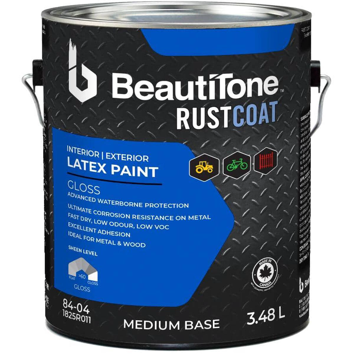 Latex Rust Paint 8211 Gloss Medium Base 348 L
