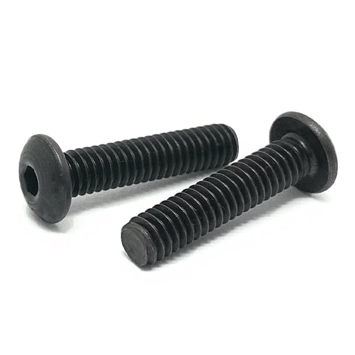M12-1.75×80 Class 12.9 Alloy Button Socket Head Cap Screws Black Oxide