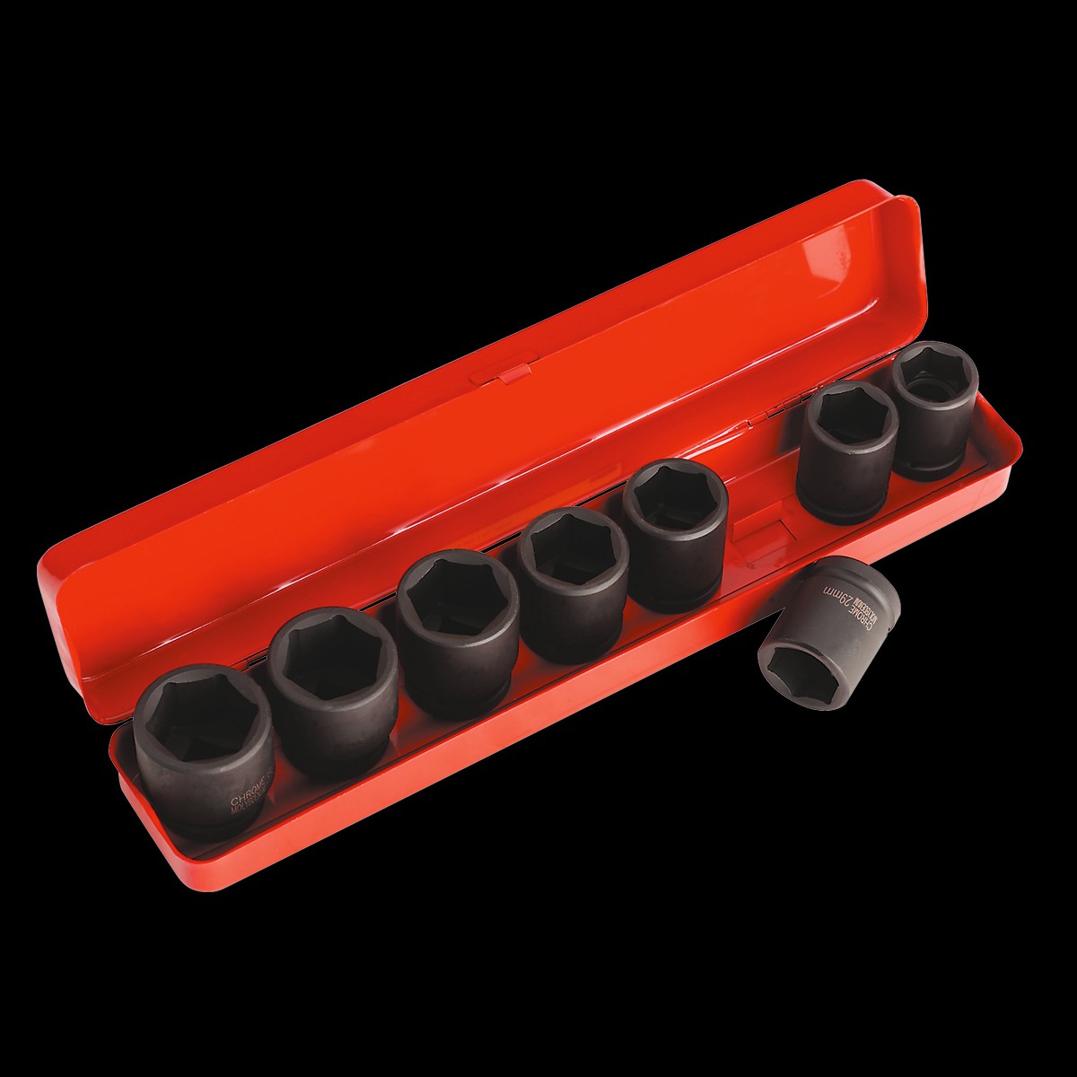 Sealey AK77/9M 8pc 3/4″Sq Drive Impact Socket Set