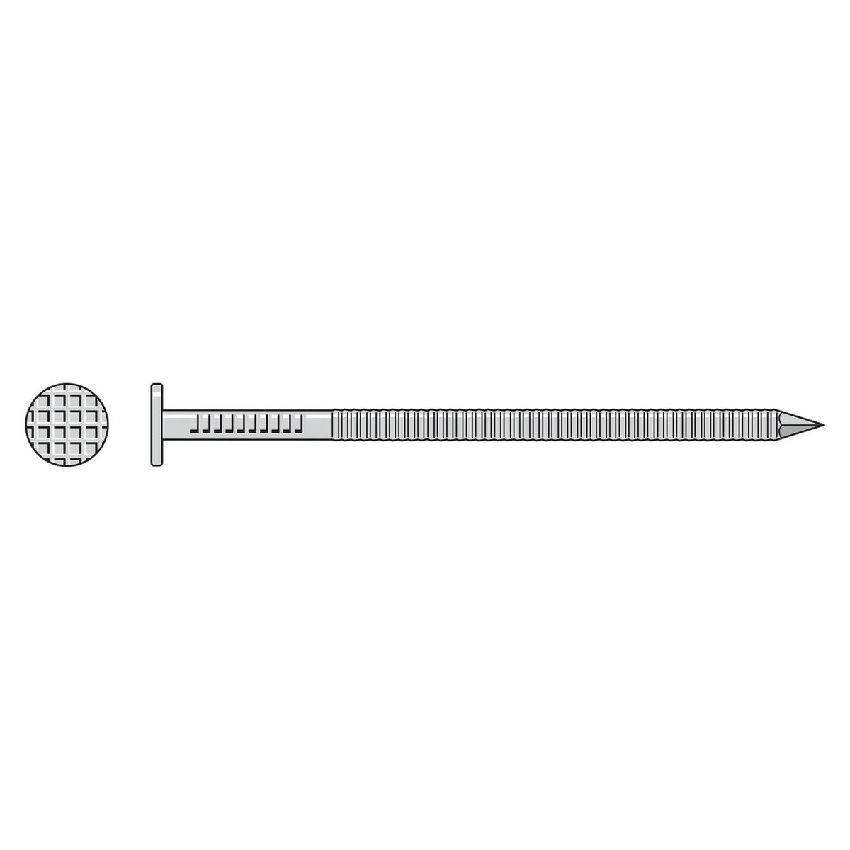 .148 x 3-1/4" Preservative-Treated Wood Decking Nail - 316 Stainless Steel, 5 lbs