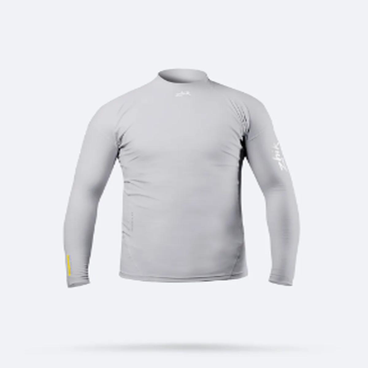 Zhik Youth Eco Spandex UPF50 Long Sleeve Rash Guard 8211 PLATINUM 10