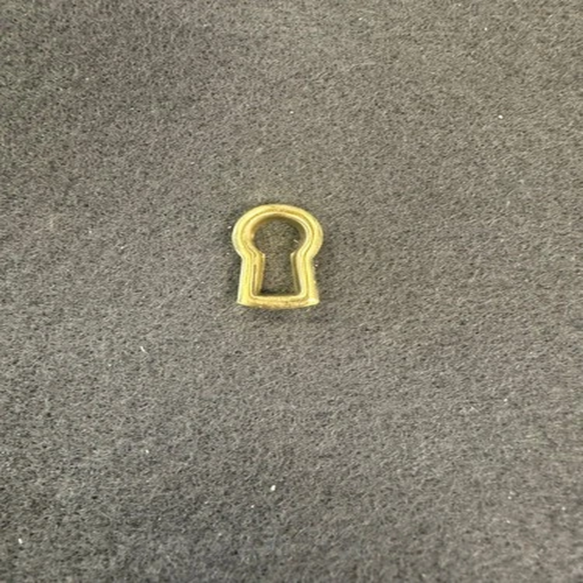 (5 Pack) Stamped Brass Keyhole Insert