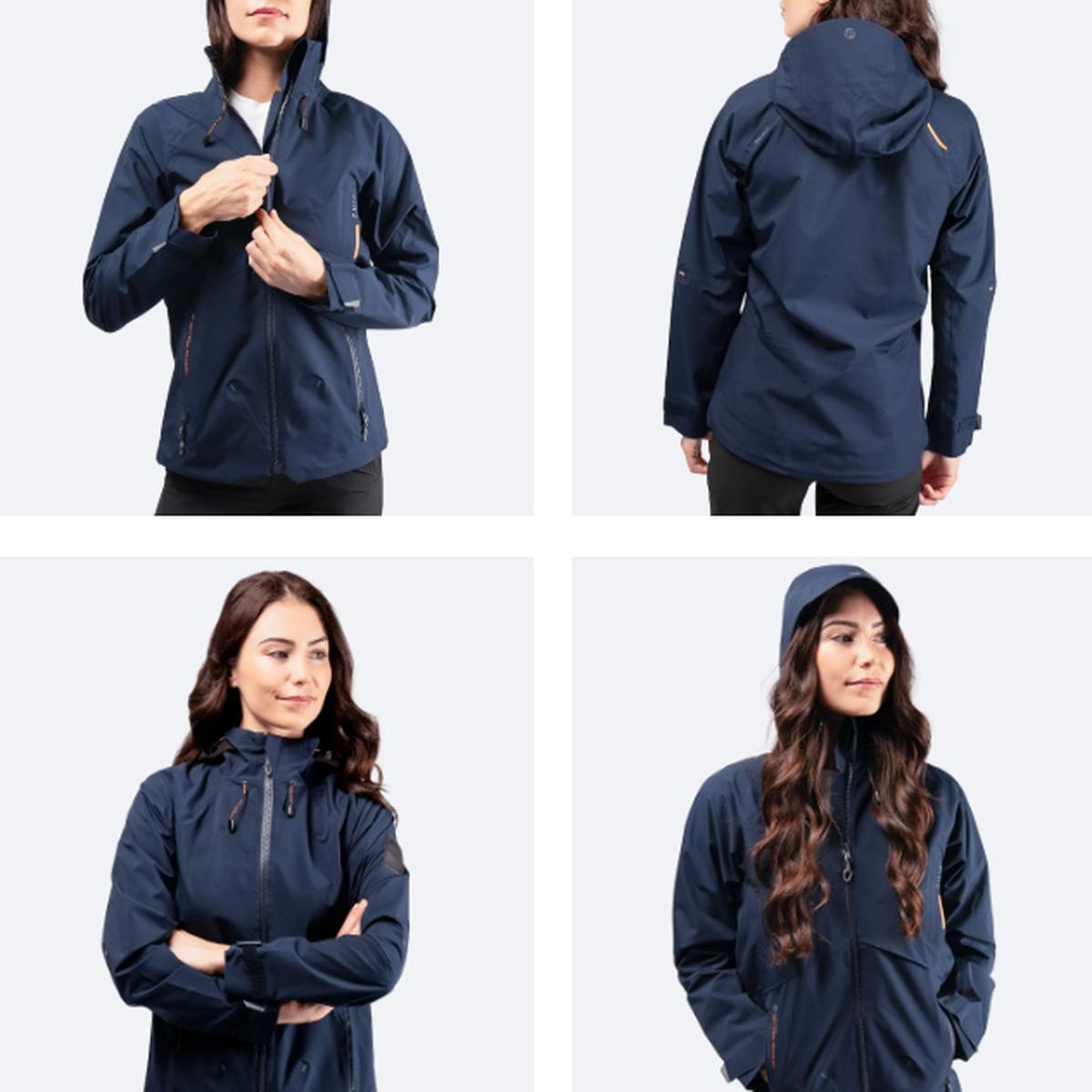 ZHIK Womens INS200 Waterproof Jacket 8211 MIDNIGHT BLUE M