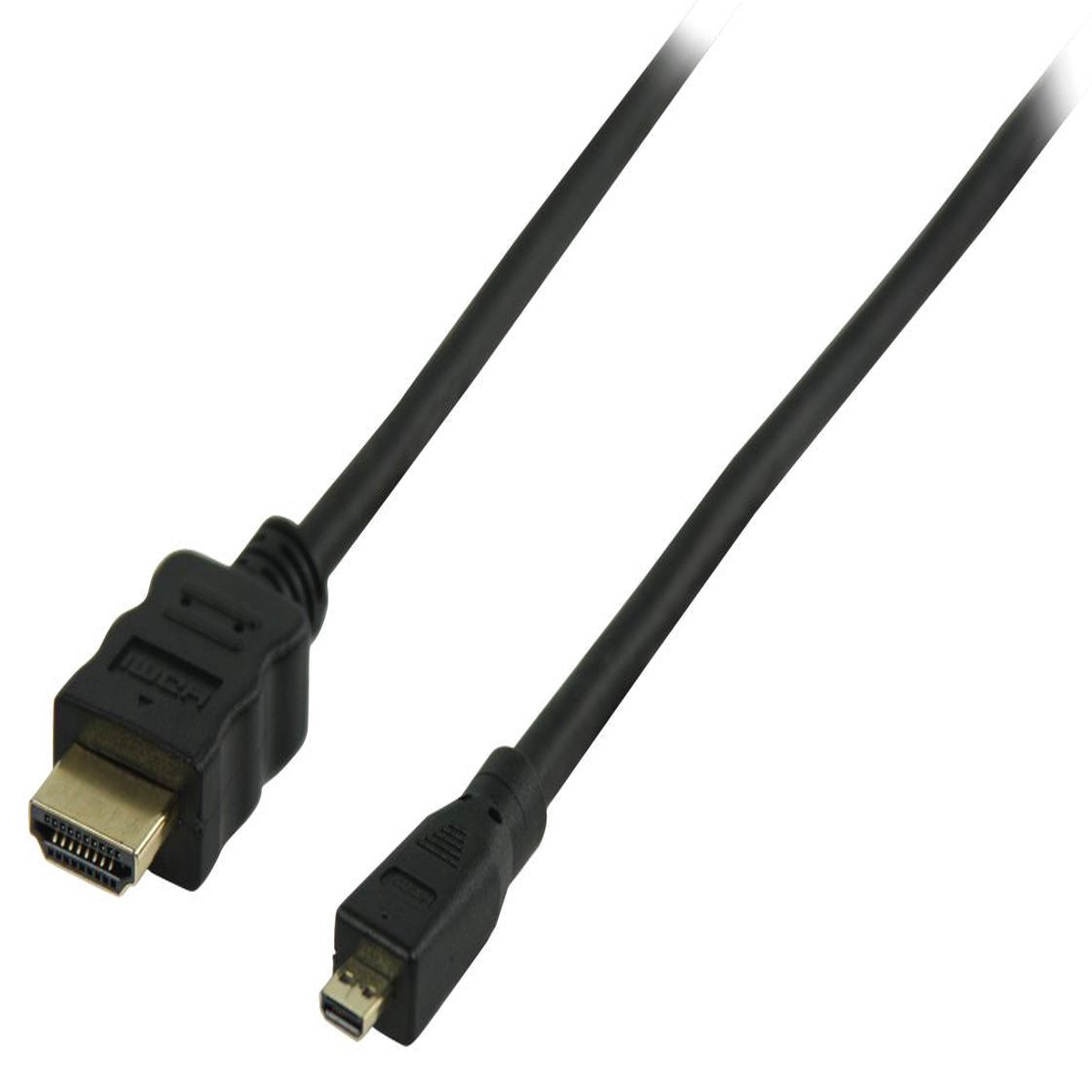 (Disc) Glaxio High Speed HDMI Cable with Ethernet to HDMI Micro Connector 5m (Black) VGVP34700B50 Tracked IE1.P.250 Stocked GETR
