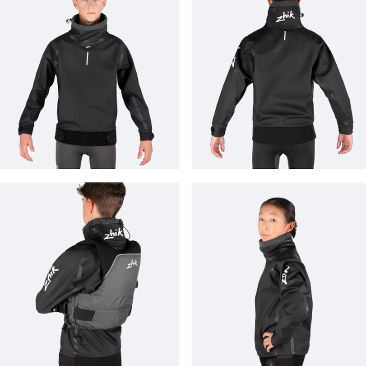 Zhik Youth Aqua Smock 8211 BLACK 12