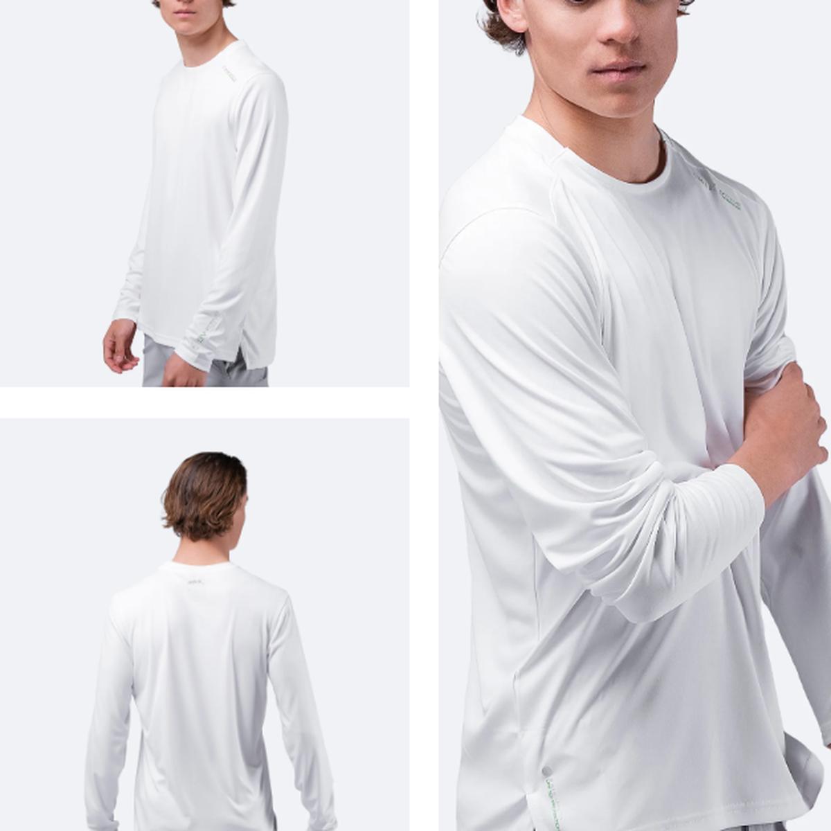 Zhik Mens UVActive UPF50+ Long Sleeve Top - WHITE | L