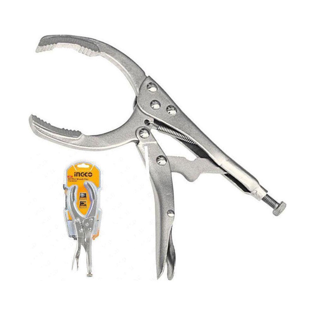 Ingco HCJLW0509 Oil Filter Wrench Plier 10″