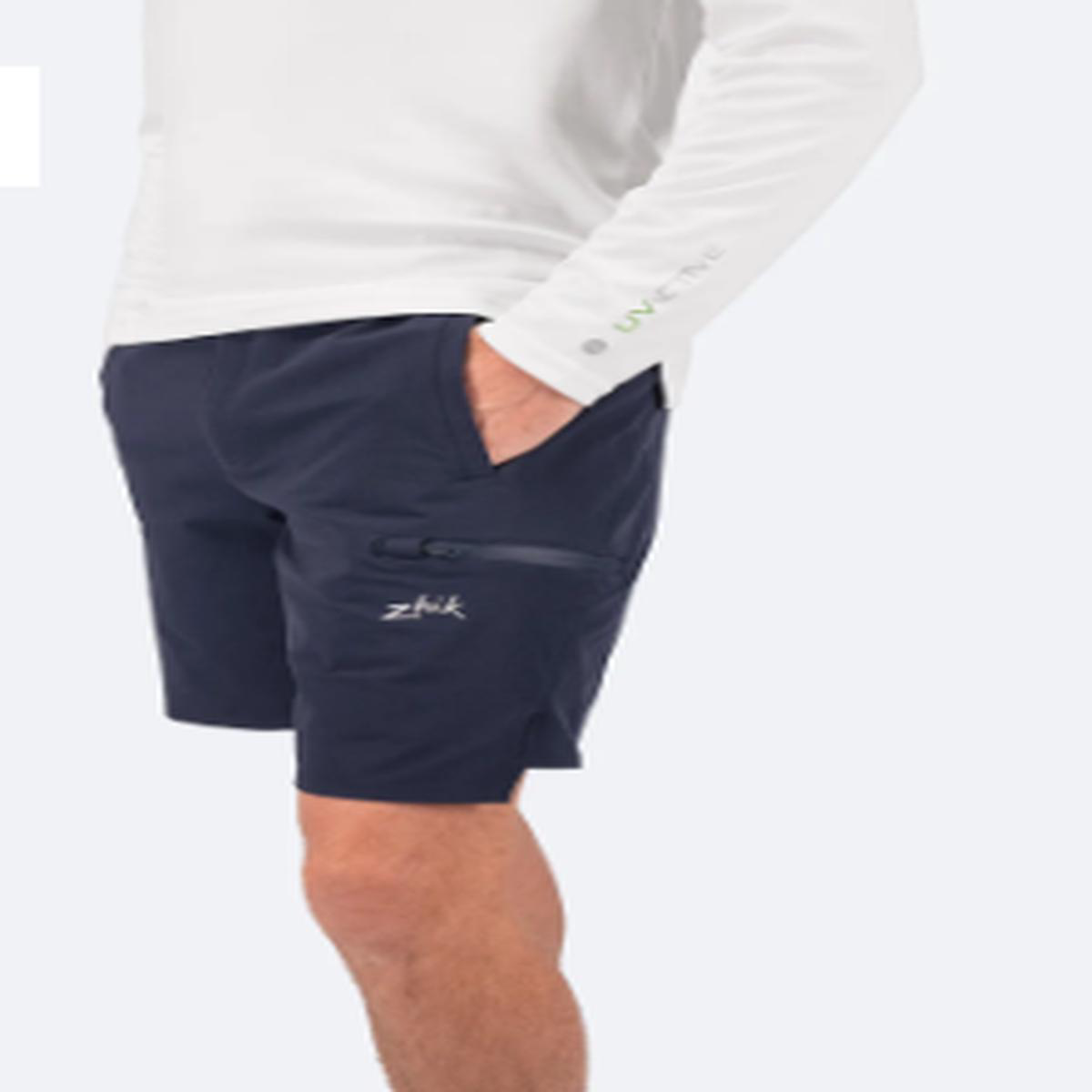 Zhik Mens Stretch Fast Dry Deck Shorts 8211 NAVY L