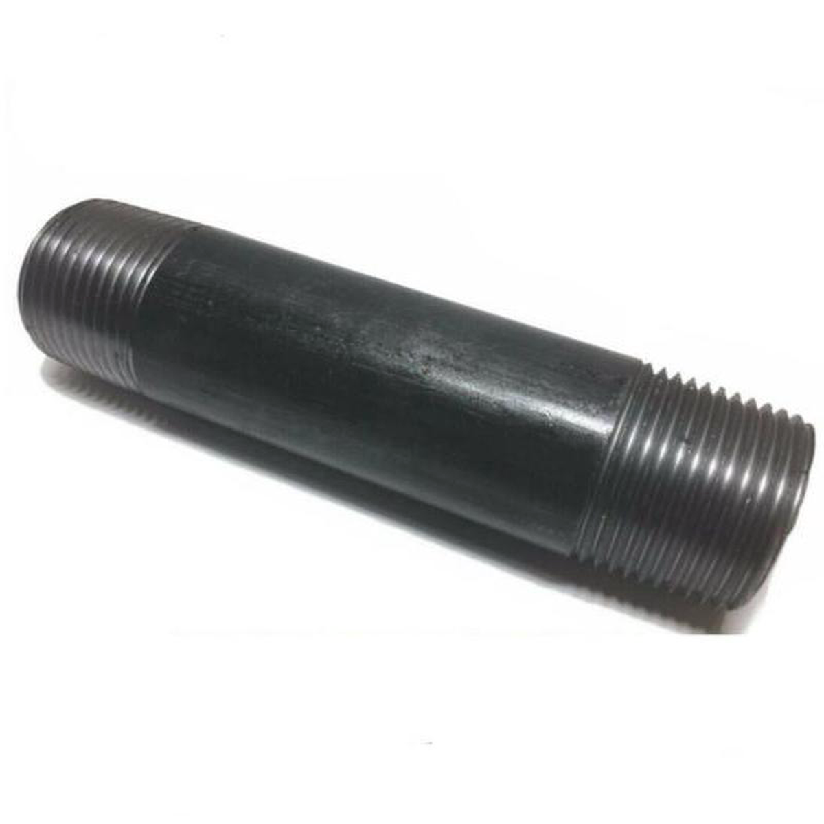 348221 x 2-128221 Black Malleable Pipe Nipple Gas Pipe Schedule 40 NPT